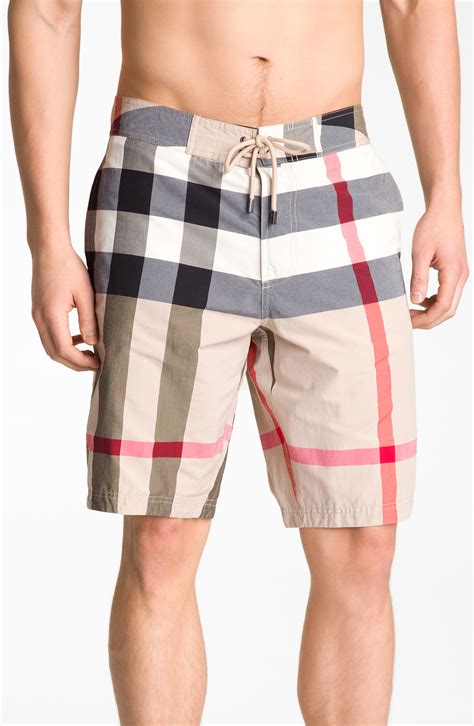 burberry mens shorts